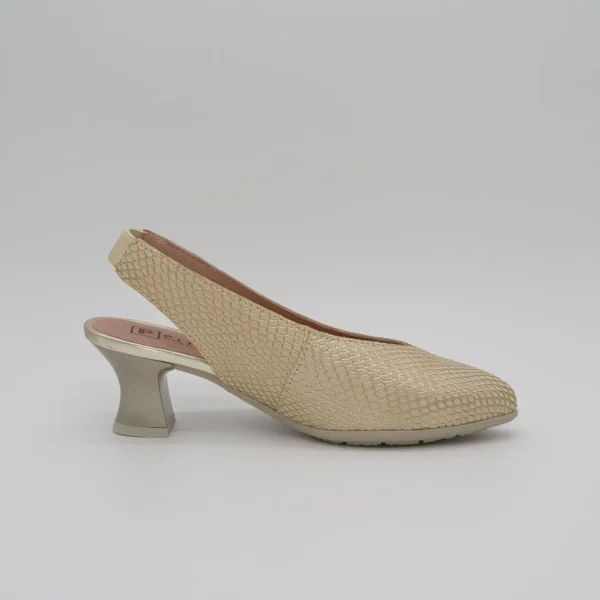 ZAPATOS DE TACÓN 10510 Oro - Imagen 4